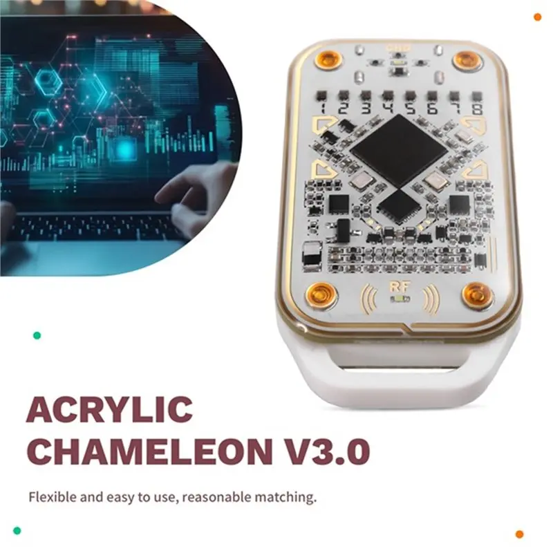 A25P Chameleon V3.0 125Khz 13.56Mhz RFID Smart Chip Emulator Reader ID IC Card Smart Tag Copyer 2Xuid& 2Xcuid Keychain