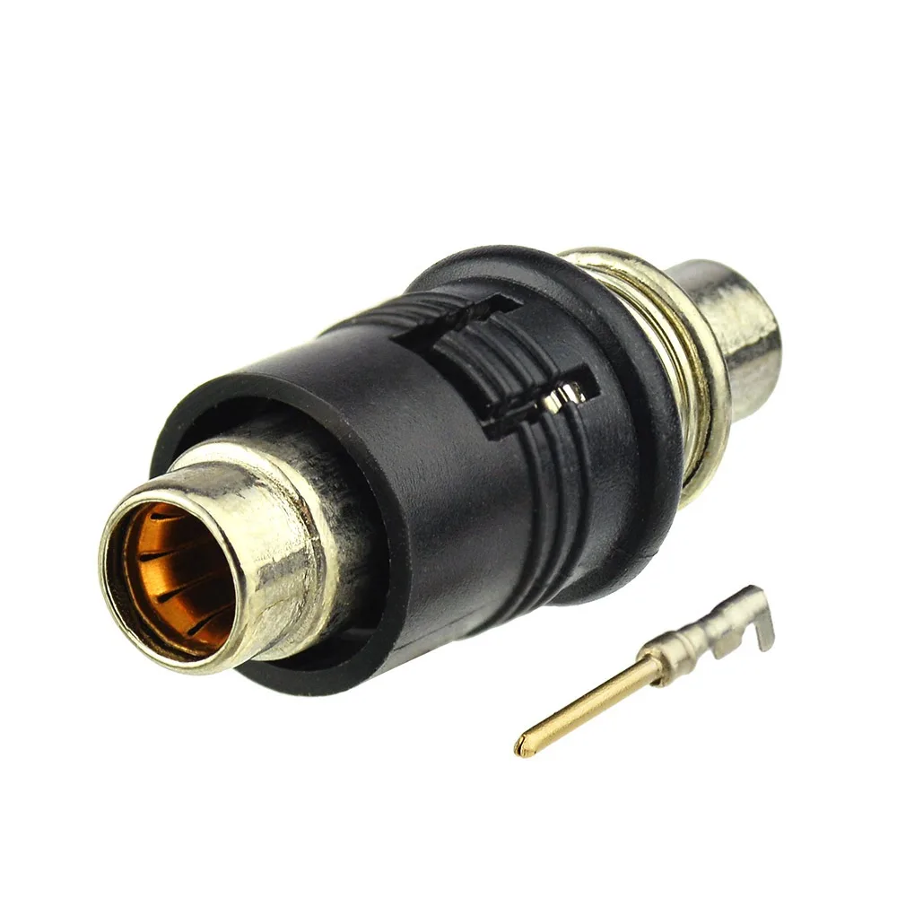 Eightwood Auto Radio Aerial Antenna Connector RAKU RAST II 2 Male Plug Crimping LMR-195 RG-58 Coaxial Cable Interface