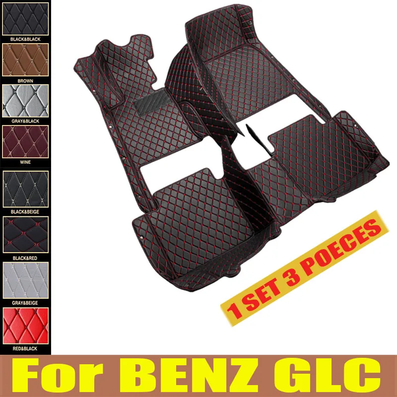 

Car floor mats for BENZ GLC COUPE SUV X253 C253 2017 2018 2019 2020 2021 2022 2023 Custom auto foot Pads automobile carpet cover