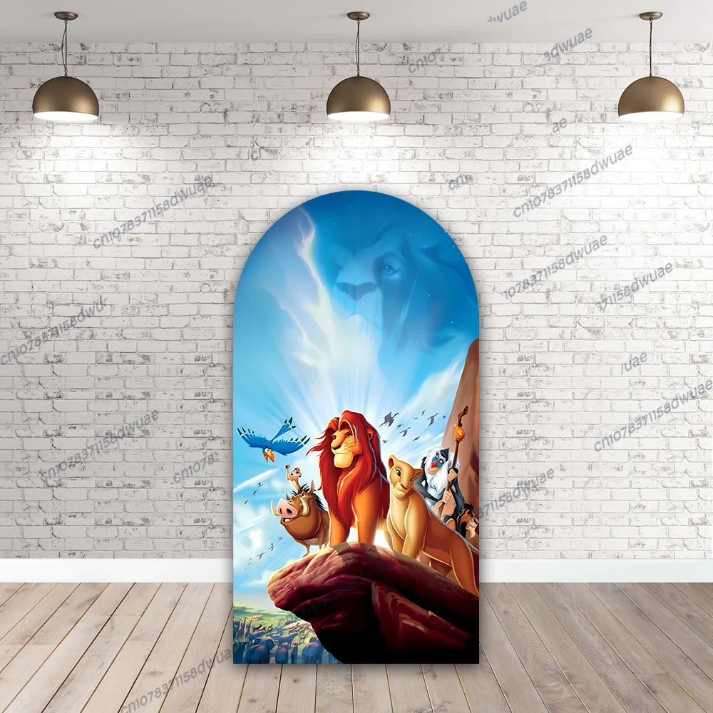 The Lion King Birthday Party Backdrop Photo Arch Photo Background Baby Shower Photography Backdrop Decoration