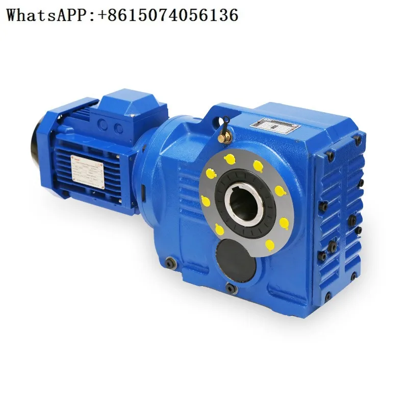 Special K-series helical gear reducer for mechanical equipment Small reduction gearbox Low noise direct motor gearbox