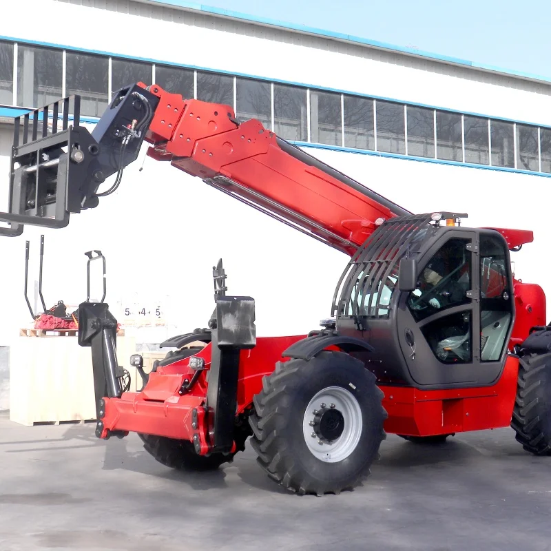 3.5 T Diesel Telescopic Handler Telehandler with 4WD Professional Lifting Equipment for Industrial Material Handling