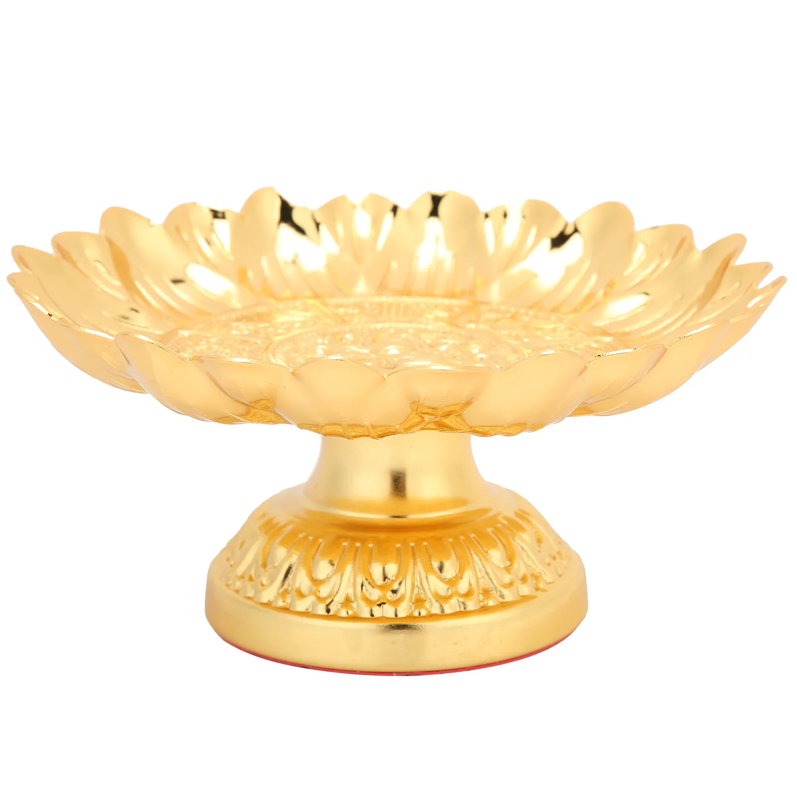 Small Size Large Capacity Fruit Plate Carry Easily Delicacy Offering Bowl For Placing Fruit Worship Buddha