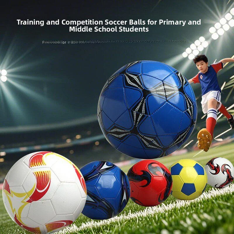 

Children's Football Training Sports Ball Professional Black And White 2 4 5 Number for Kids And Adults Indoor And Outdoor