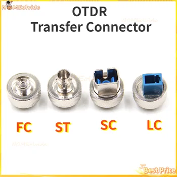 OTDR Transfer konnektörü SC FC ST LC adaptörü baz adaptörü optik zaman alan reflektometri için OTDR Fiber adaptör