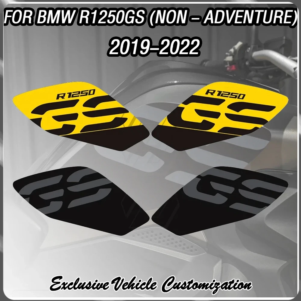 

For BMW 2019-2022 R1250GS (non adventure) motorcycle modification side fuel tank pad protection decorative sticker kit