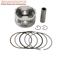 52.4mm 57.4mm 58.5mm 61mm 63mm Piston Kit For Kymco Agility DJ S Heroism Like Movie XL People S Super 8 125cc KUDU 4T