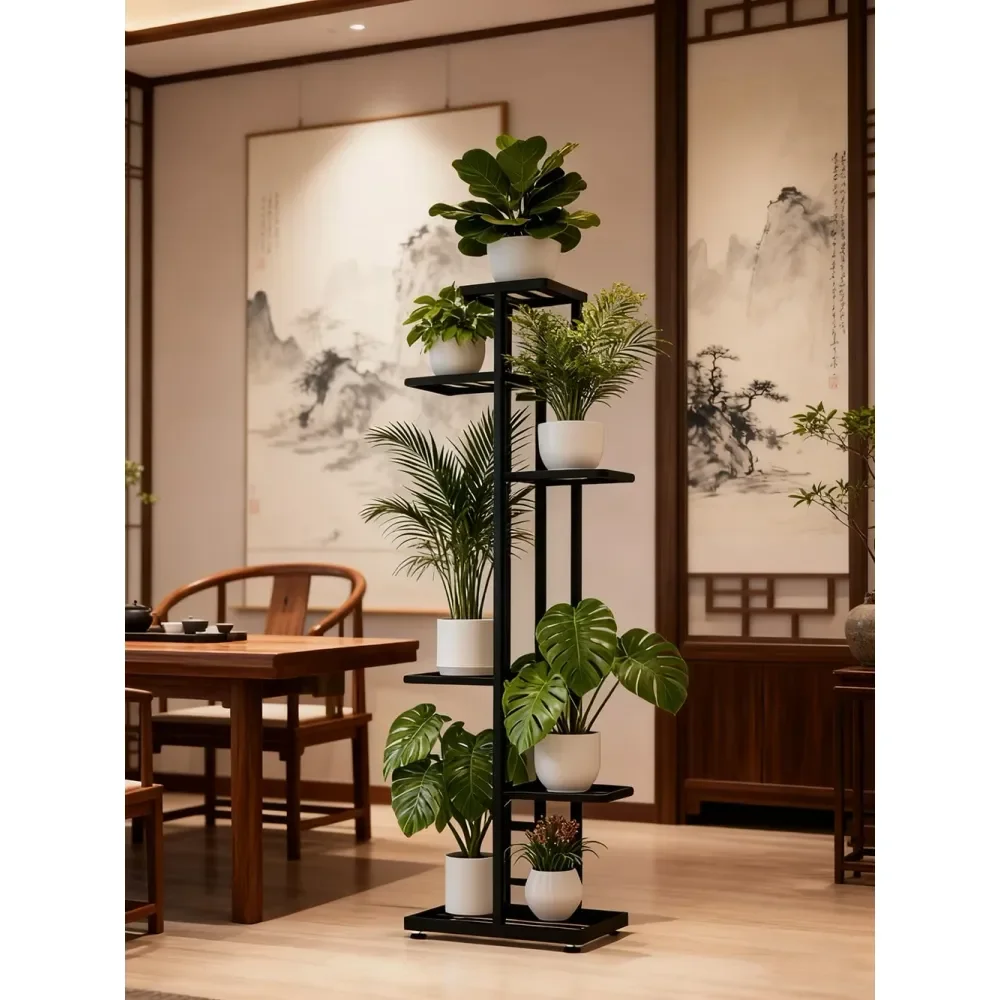 

Metal Indoor Plant Stand For 7 Pots Our Indoor Plant Stand Is Designed To Seamlessly Integrate Into Corner Spaces, Transforming