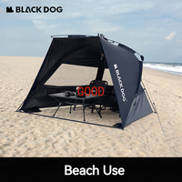 Naturehike Blackdog Automatic Sunshade Tent Camping Dome Tent  2-3 People Outdoor Travel Picnic Portable 150D Waterproof 3000mm