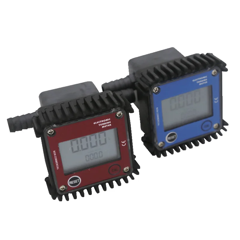 

High Precision Electronic Turbine Flowmeter External Thread Intubation Diesel Liquid Metering Meter Flow Meter Digital
