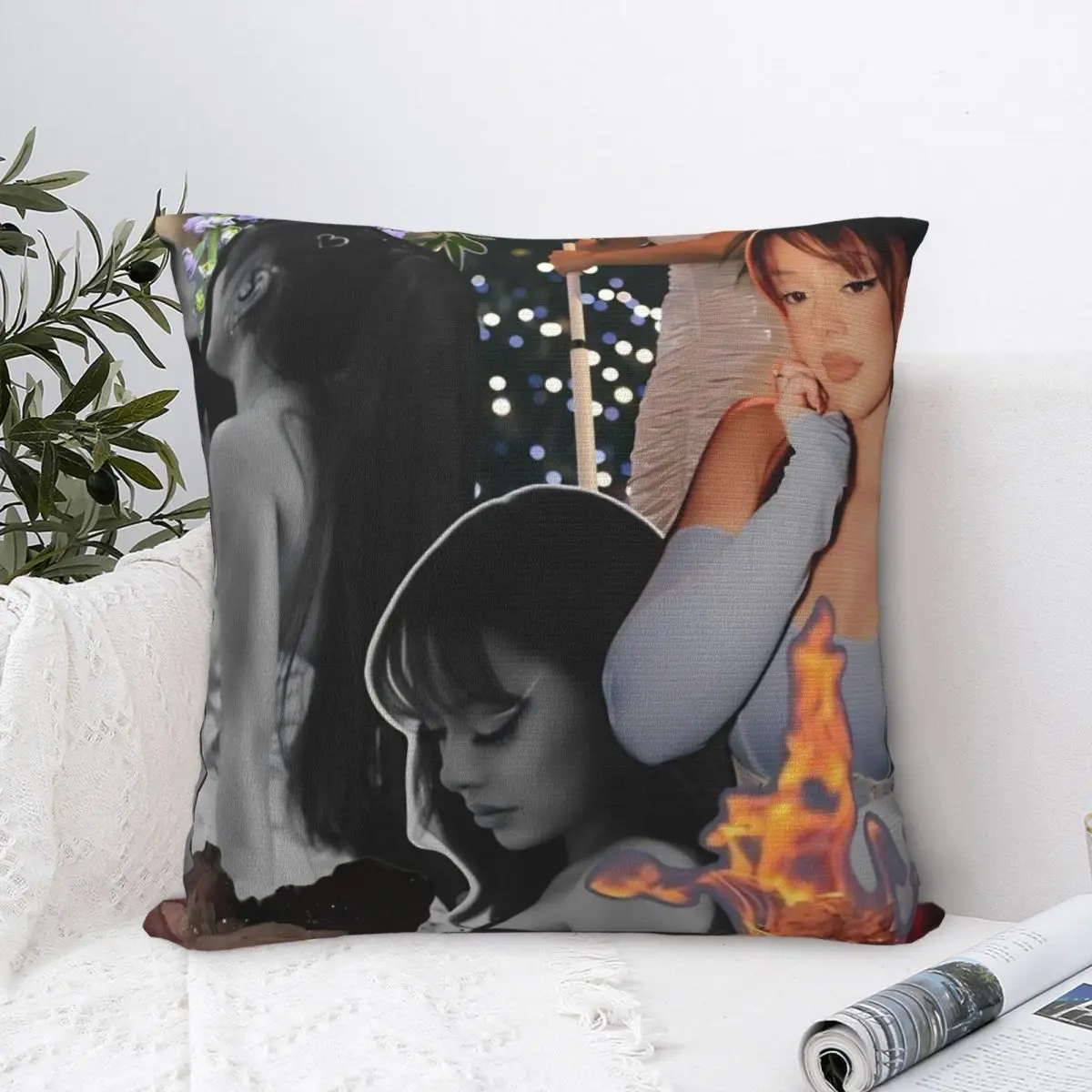 Decorative Pillow Cover Ayliva Singer Tour 2025 Accessories Bed Throw Pillow Case Cover Zipper Multi-Size Wholesale