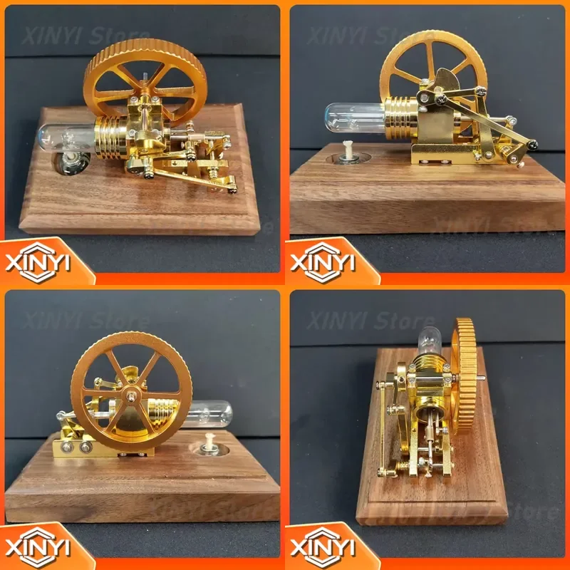 Mini Swing Arm Interest Cultivation Model Engine for Teaching Aids Educational Tools STEM Learning Kits Classroom Supplies