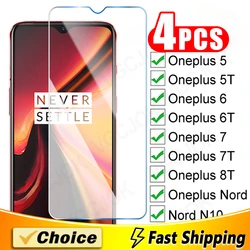 4 sztuki szkła hartowanego 9D dla One Plus 9 Rt 7T Pro Folia na telefon dla One Plus 6T 5T 7T 8T Nord Ce N200 100 Screen Protector