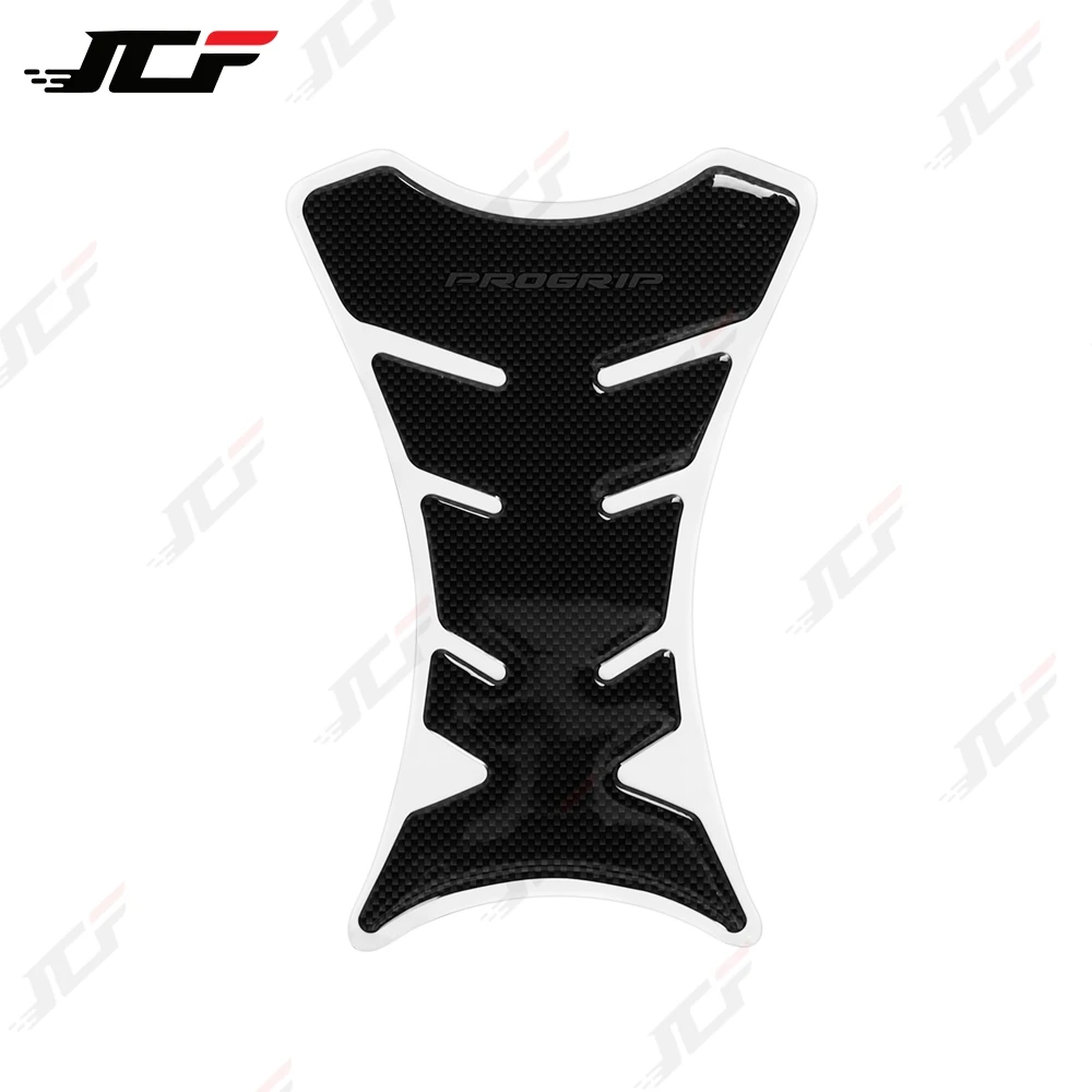 3D Motorcycle Carbon Fiber Tank Pad Tank Cap Protector Racing Sticker Universal for HONDA SUZUKI YAMAHA Kawasaki KTM Hayabus view 6