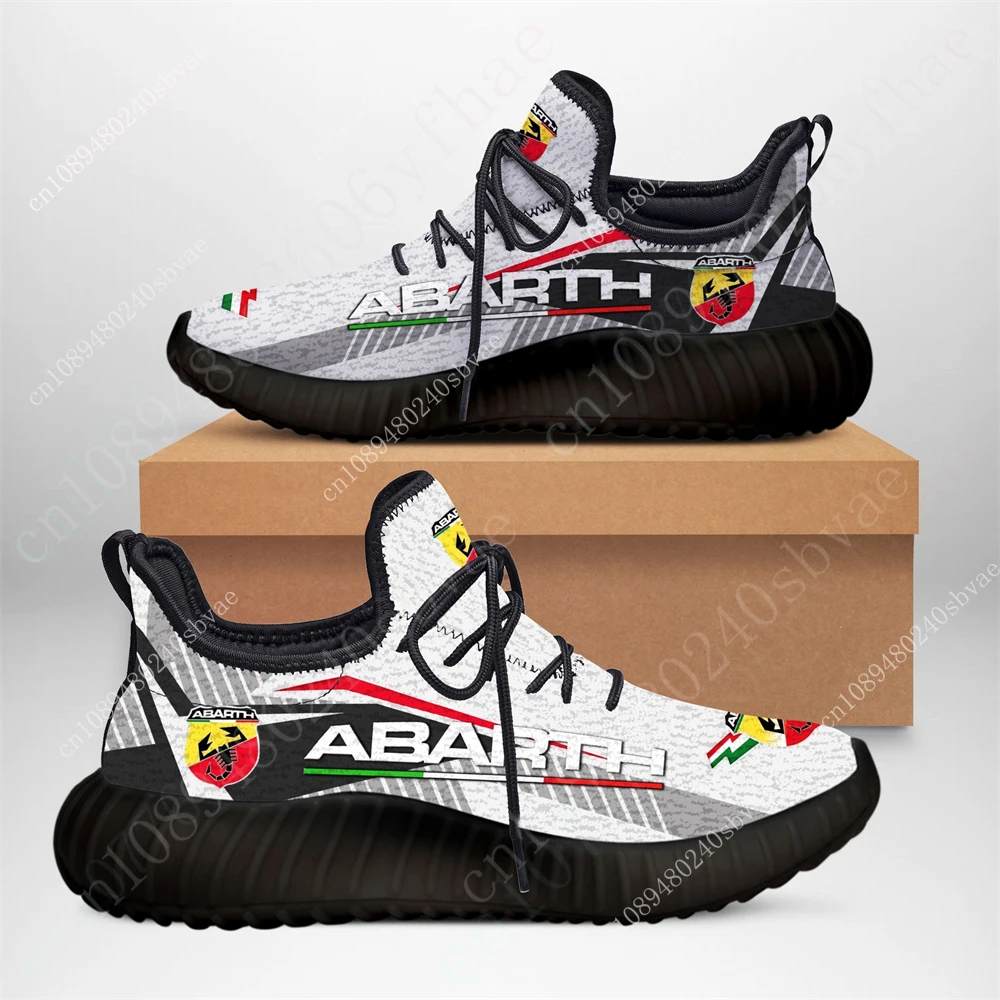 Abarth-zapatos informales para caminar para hombre y mujer, zapatillas cómodas de tenis Unisex, ligeras, hechas a medida