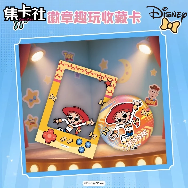 Card.Fun حقيقية ديزني قصة لعبة الطنانة الخفيفة الفراولة الدب شارة متعة اللعب جمع بطاقة لعبة الطرفية بطاقة فلاش هدية #4