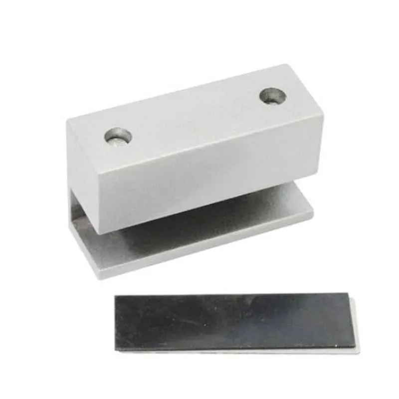 SASOCD U Bracket Shaped Glass Door Clamp Electric Bolt Lock Access Control for Frameless Glass