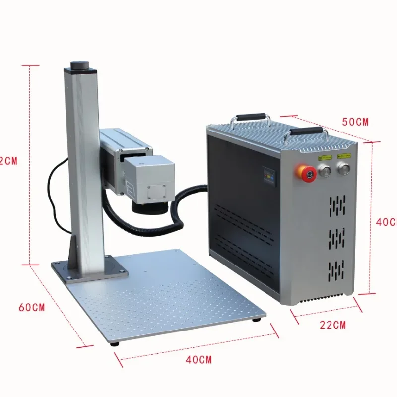 Haotian Laser 30W HT-30 Split Shape Fiber Laser Marking Machine