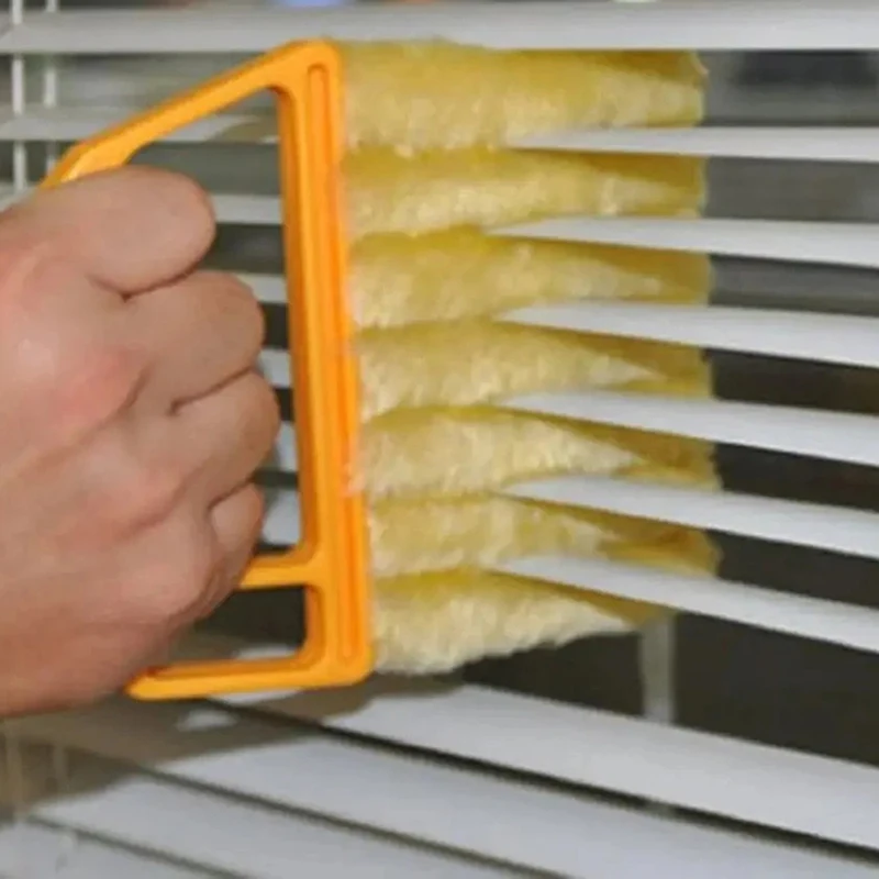 New Louver Cleaning Brush Air Conditioner Duster Detachable Cleaning Brush Car Air Conditioning Vent Cleaning Brush