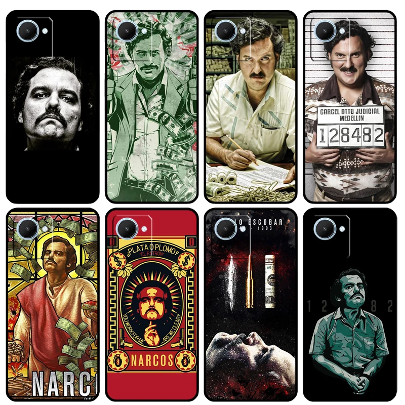 Narcos TV Series Pablo Escobar Case For Realme 8 9 Pro Plus 10 8i 9i GT Master GT Neo 3 2 T C35 C11 C30 C25s C21 C25 Y