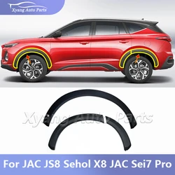 Front Rear Wheel Arch Trim Fender For JAC JS8 Sehol X8 JAC Sei7 Pro Wheel Fender Wheel Arch Tire Trim Strip