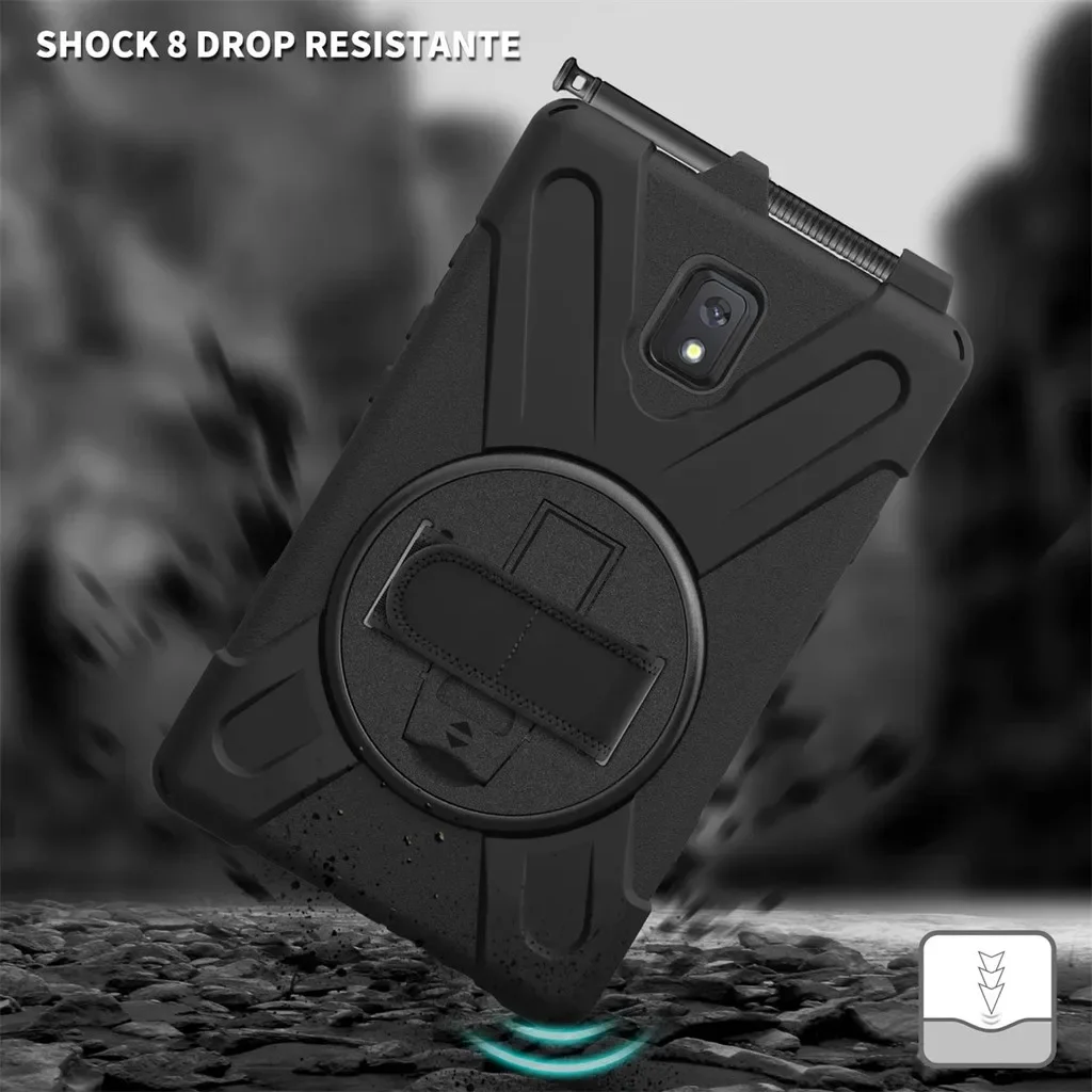 For Samsung Galaxy Tab Active 5 SM-X300 X306B shockproof cover Active 3 SM-T570 T575 silicon casing Active 5 3 stand case