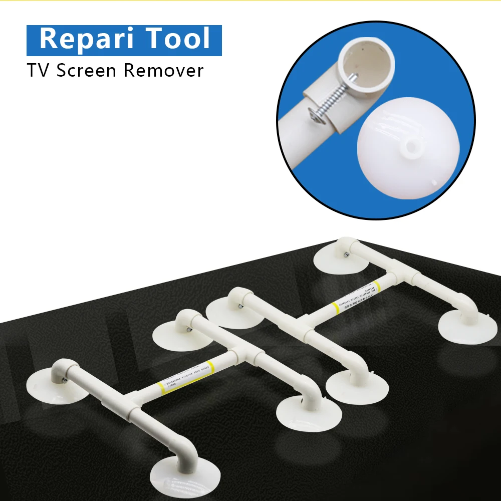 Herramienta de reparación de eliminación de pantalla de TV LCD LED, ventosa de vacío de silicona, soporte de conector, dispositivo de mantenimiento