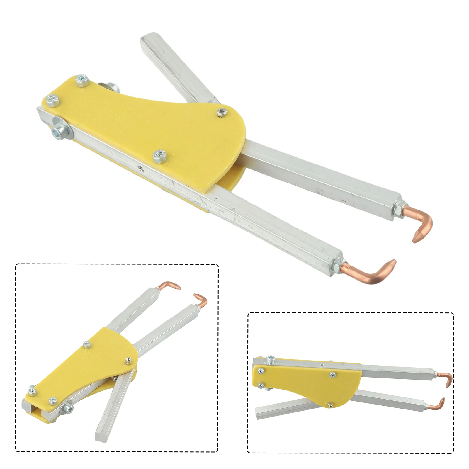 Practical Welding Pliers Welding Tongs Metal Spot Welders 123 Mm/4.84 Inches 15*7*4cm Packing 1pcs Accessories