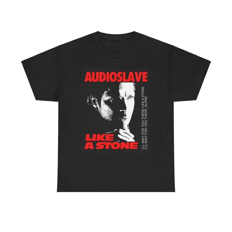 Audioslave Like A Stone T Shirt Vintage Rock Merch Heavy Cotton