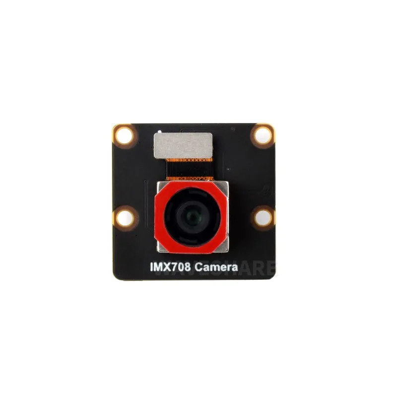 Waveshare IMX708 12MP High Resolution Autofocus Camera, 79.8° / 120° FOV, compatible with Raspberry Pi series boards