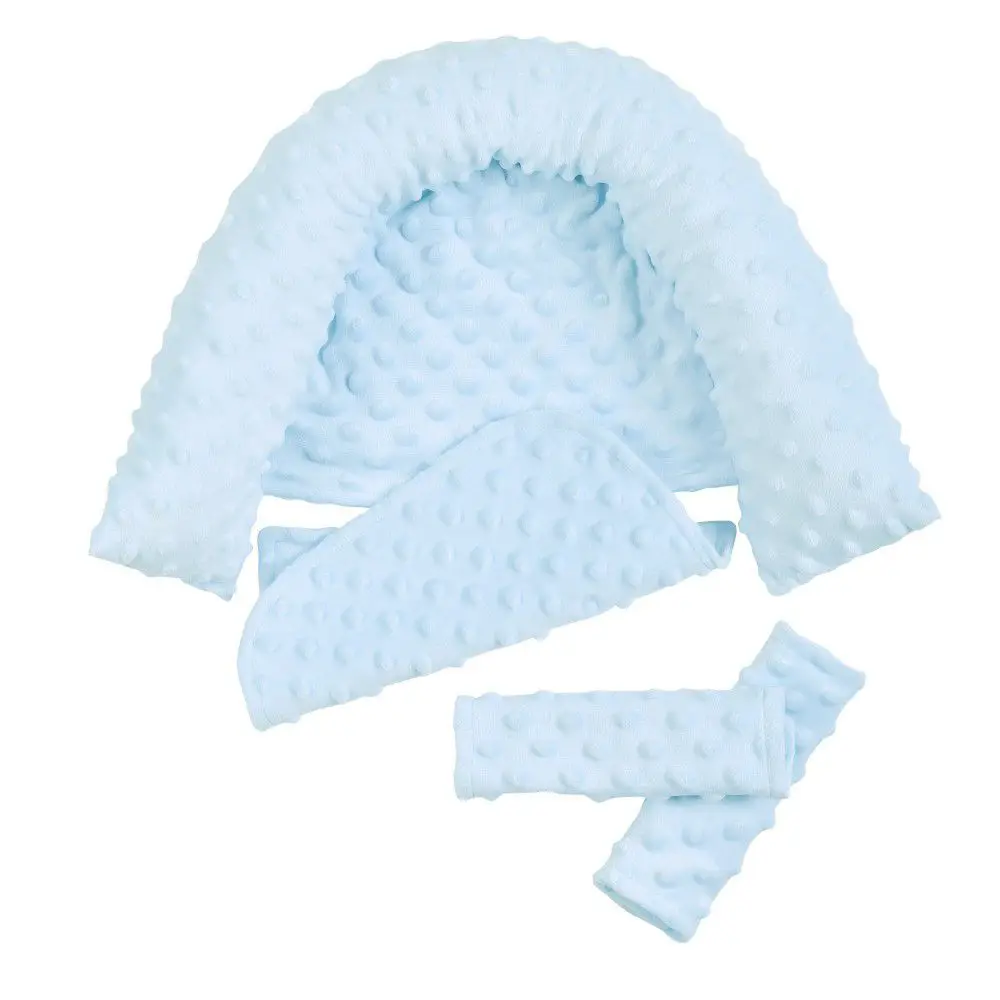 Oreiller de poussette de sécurité pour bébé, siège d'auto doux, protection du cou, soutien-tête pour bébé, coussin de repos pour sauna pour bébé, soutien de la tête pour dormir