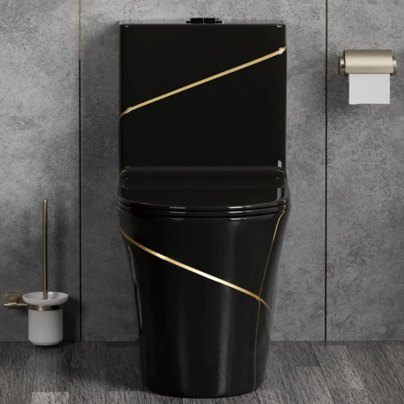 Modern Comfort Height Bathroom Ceramic One Piece Flush Toilets Sanitary Wares Bathroom Toilet