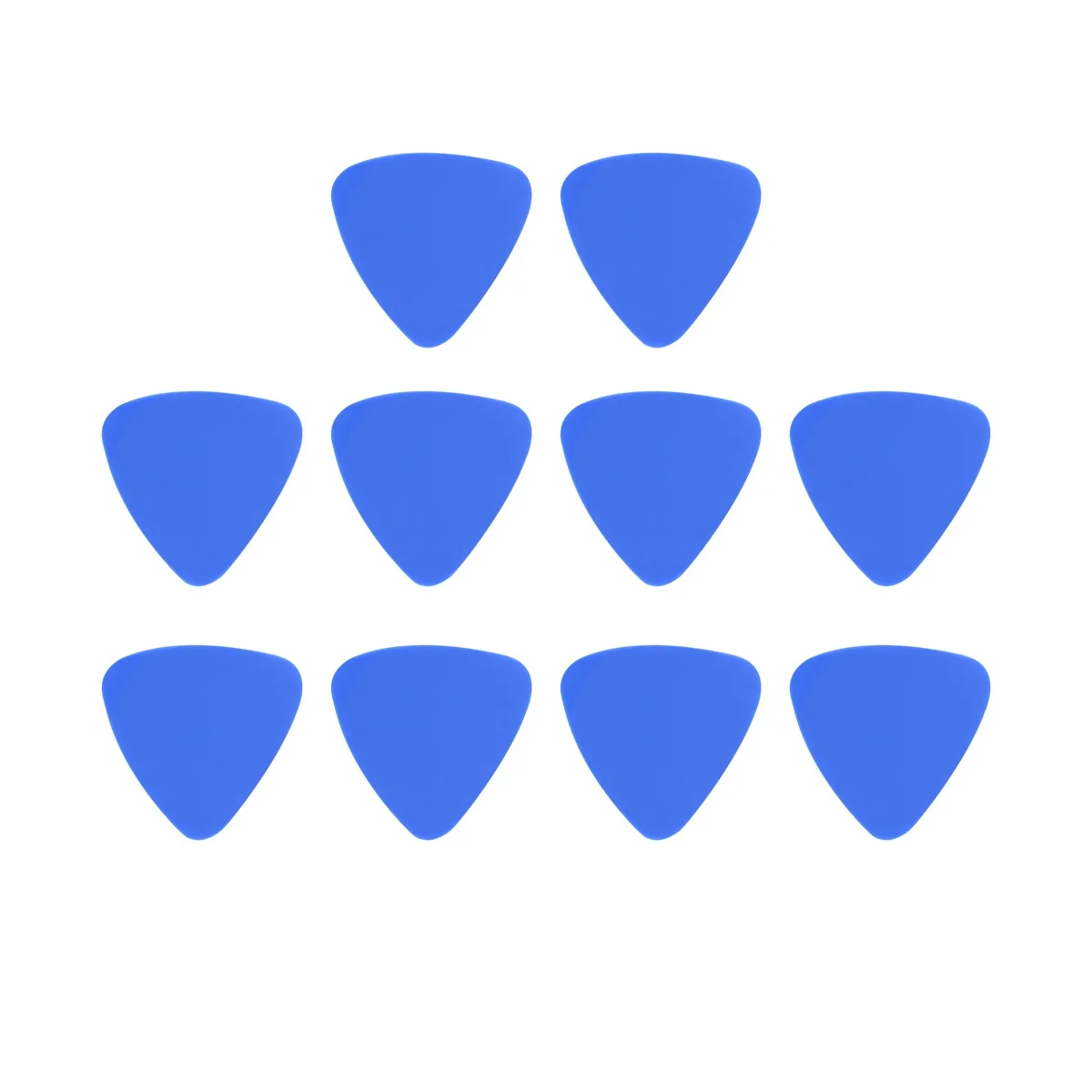 10 قطعة مجموعة أدوات فتاحة مثلثة بلاستيكية رفيعة للغاية لإصلاح الهاتف المحمول والكمبيوتر اللوحي أداة إصلاح الهاتف الزرقاء فتاحة الهاتف المحمول #5