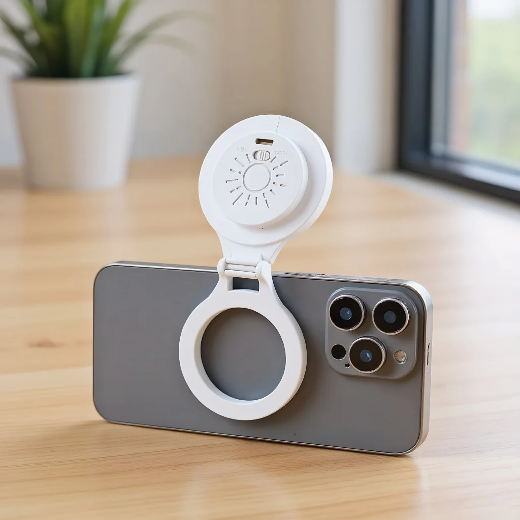 ضوء تعبئة مغناطيسي للهاتف المحمول - ضوء ناعم للتصوير الفوتوغرافي للكاميرا لتصوير الجو الحي وتصوير الفيديو