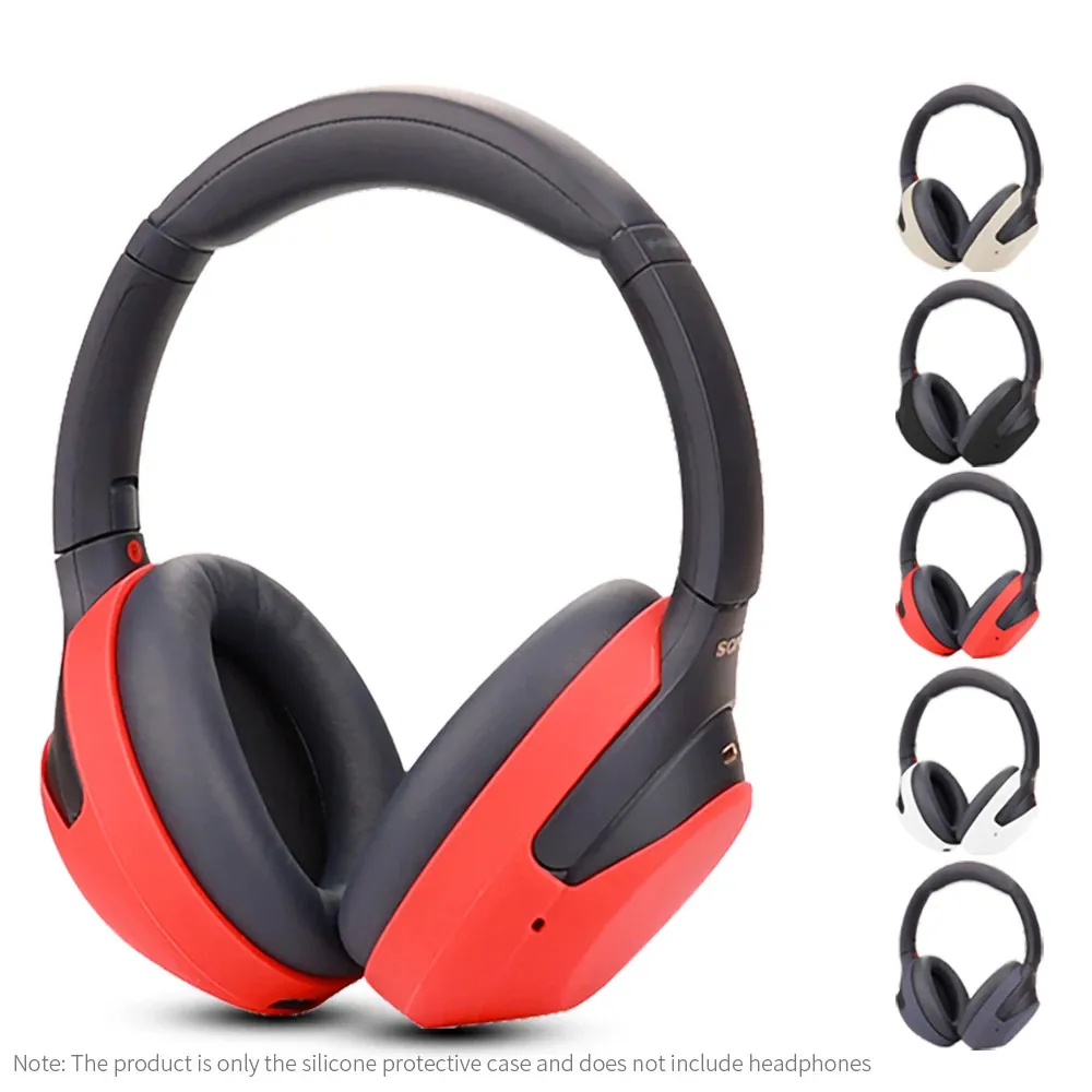 

Quality Headphone Cover for Sony WH-1000XM4 Earphone Silicone Protective Case 1000XM4 Headset Headbeam Protector Sleeve