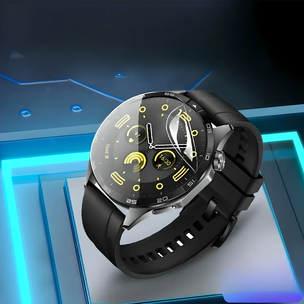 Huawei Watch用ソフトヒドロゲルフィルム,フルスクリーンプロテクター,傷防止カバー,gt 5,gt5 pro,42mm, 46mm, 41mm,hd