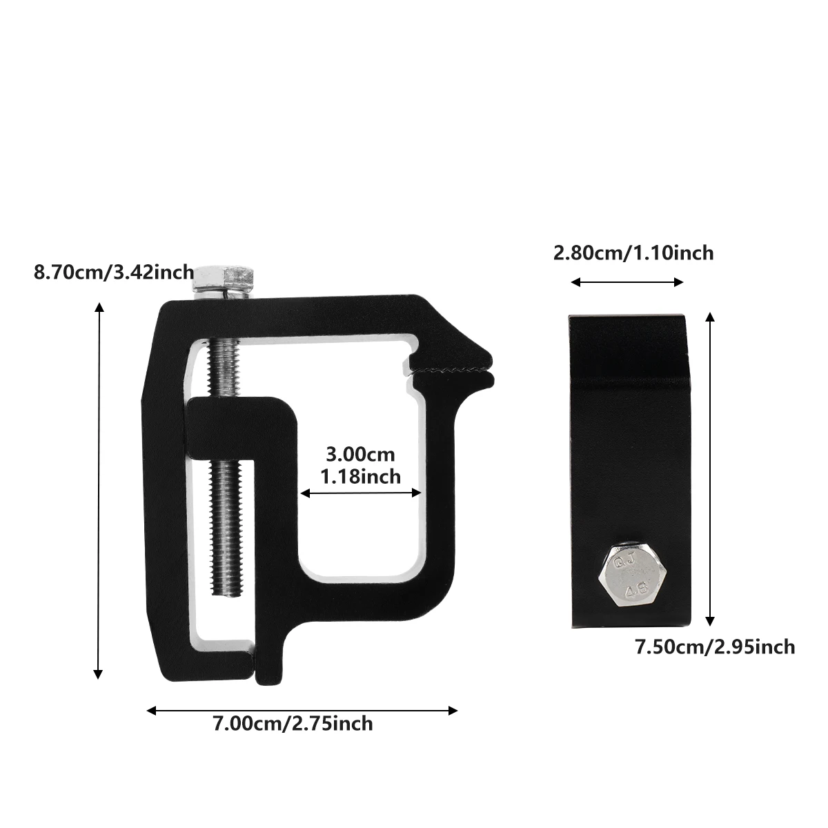 Heavy Duty Long Reach Mounting Clamps for Truck Cap Topper Camper Shell Tite Lok Truck Cap Topper Camper Shell Mounting Clamps