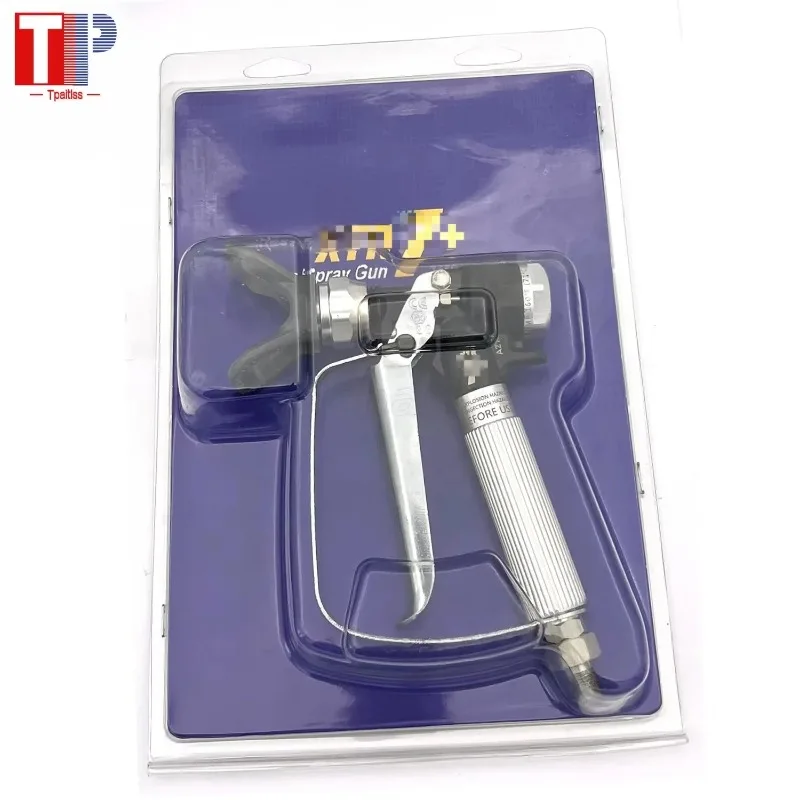 

for 500 Bar Spraying Paint Jobs Round Handle, 4-Finger Trigger, No Tip Protective Coatings X TR5 and X TR 7 Airless Spray Gun