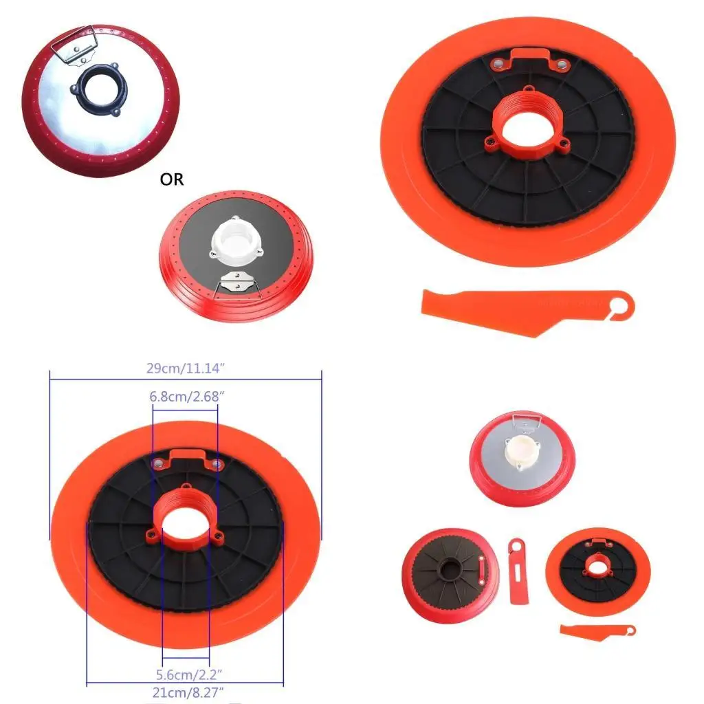 

R9UF Grease Oil Suction Pan Universal Outer Dia 29cm/11.42''Inner Dia 24cm/9.45''