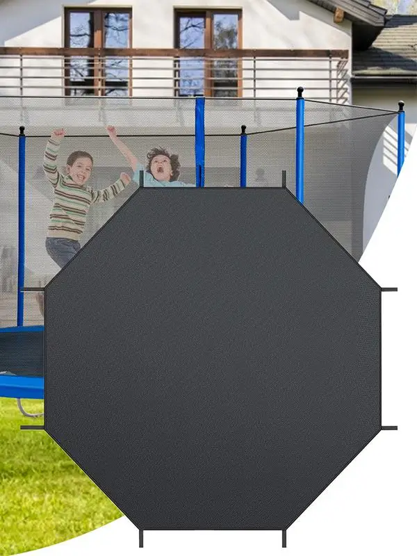 

Outdoor Trampoline Tent Cover Regular Octagon Trampoline Canopy Awning Frameless Shade Cover for Sun Protection Accessories