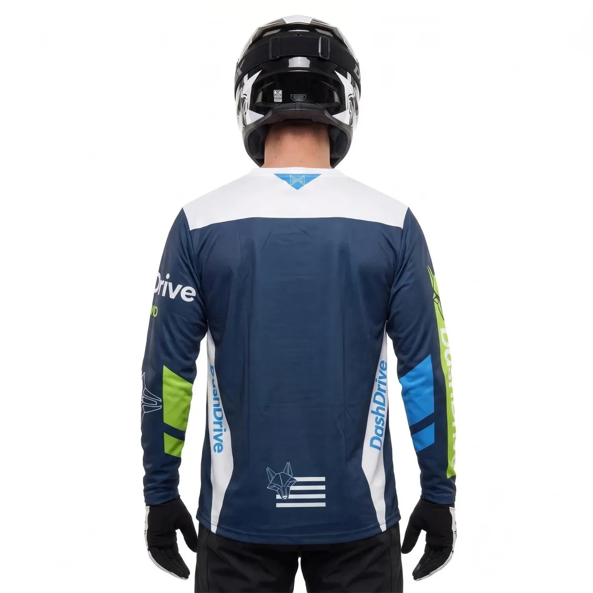 Hot Selling Unisex MX Motocross Jersey Reflective Quick Dry Breathable Long Sleeve Loose Fit DH Off Road Dirt Bike Riding Shirt