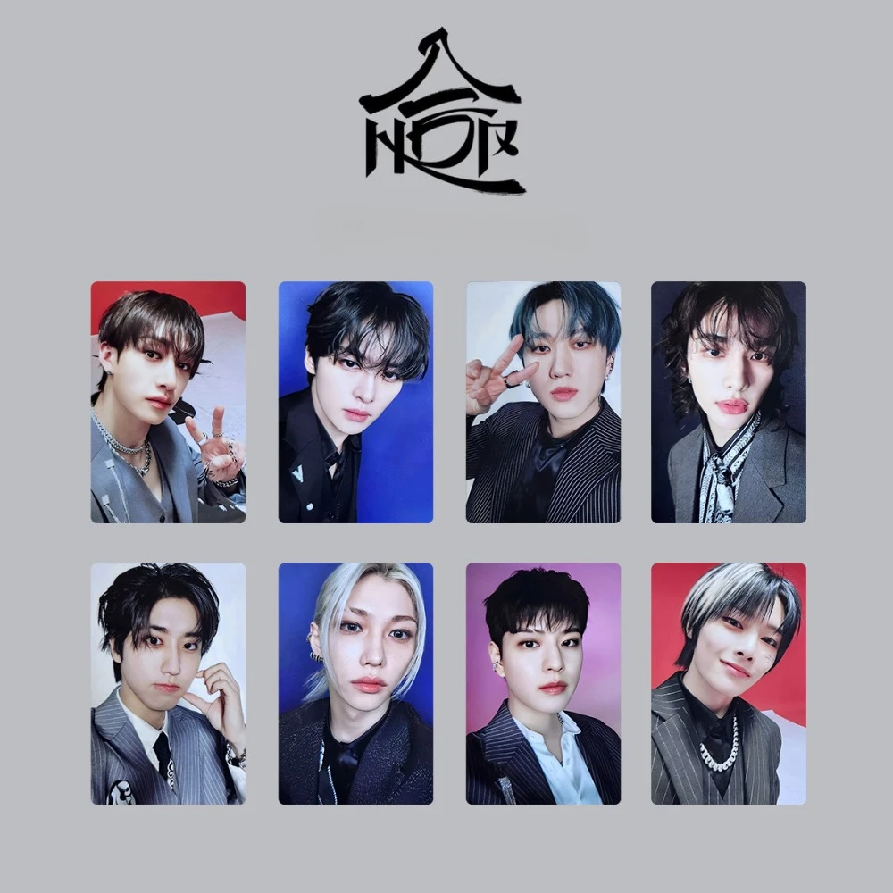 Kpop Idols Group New Album HIPTAPE (HOP) LOMO Card Felix Hyunjin Lee Know I.N Bangchan Seungmin Han Changbin Photo Card Fan Gift