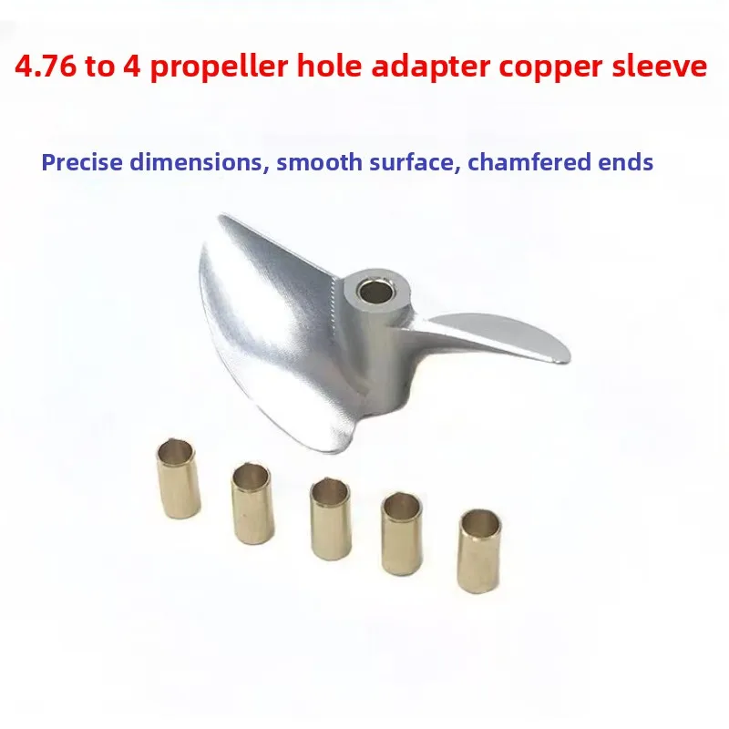6pcs RC Prop Bush Shaft Size 4.76mm To 4.0mm Bronze Converter Propeller Adapter for Radio Control Hobby Model Boat DIY Connector