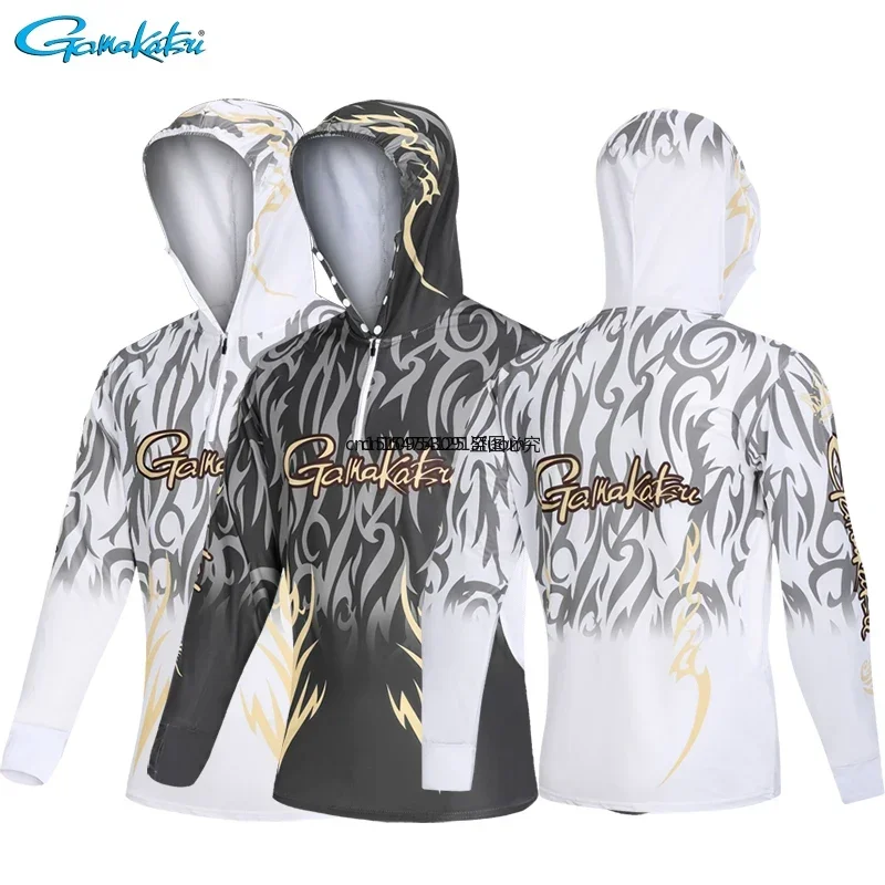 

Fishing Shirts Long Sleeve Clothes Anti-UV Sunscreen Breathable Quick Drying Outdoor Sports Summer Fishing Clothing