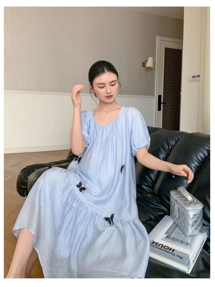 Three-dimensional · New beautiful pregnancy dress for pregnant women loose outerwear