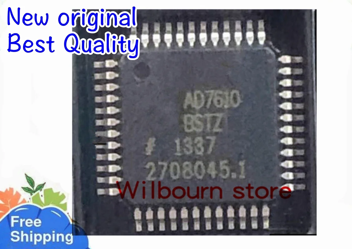 

2PCS~10PCS/LOT AD7610BSTZ AD7610BSTZ-RL AD7610 QFP48 Mxsyuan 100% New original