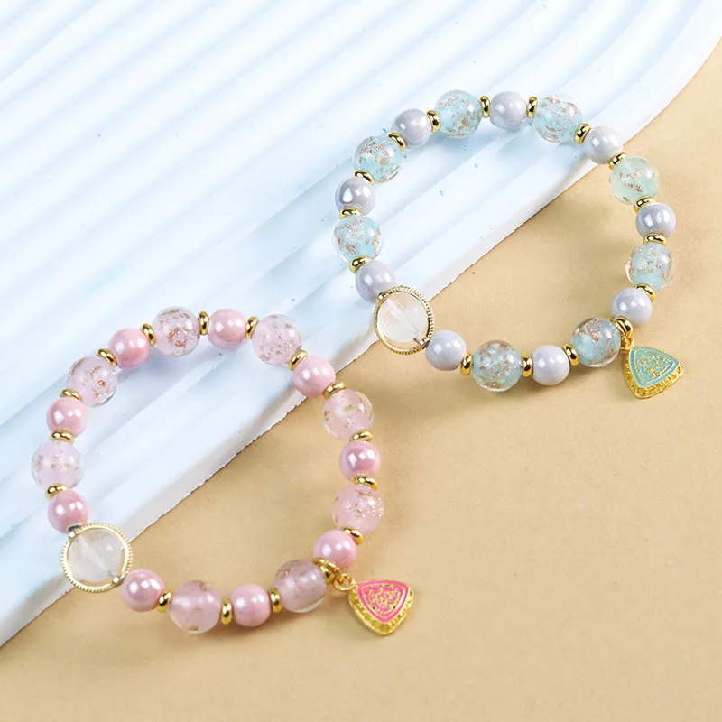 

Фарфоровый браслет из пепла с благовониями, легкие роскошные глазурованные бусины Будды, гравировка сердца, сутра, культурные и креативные ювелирные изделия, ручная веревка