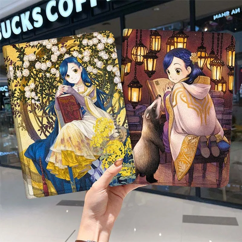 

Ascendance of a Bookworm Art Tablet Case For Samsung Galaxy Tab A A7 A8 A9 A11 S6 S11 Lite Plus 10.1 10.4 10.5 Inch