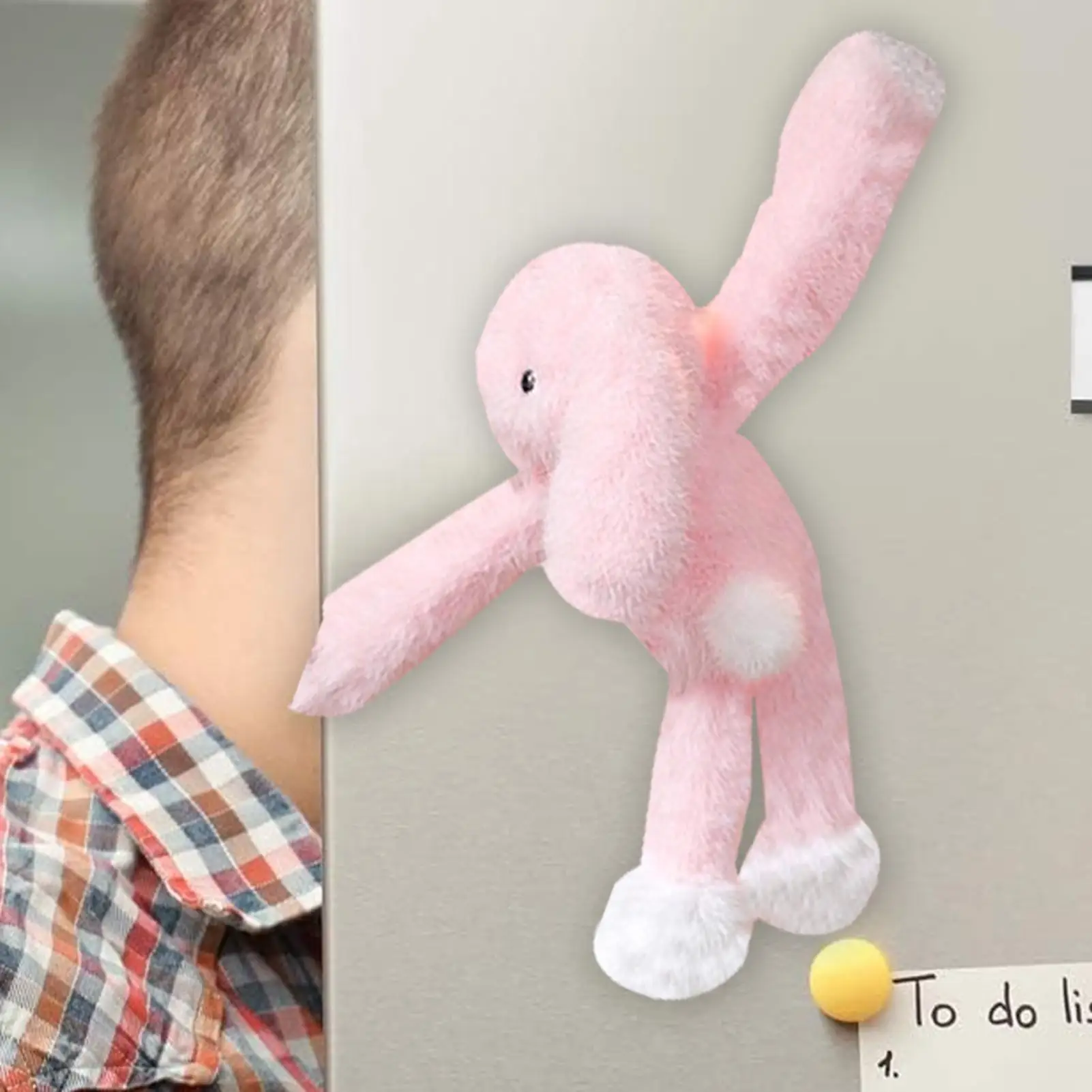 Magnetic Animals Magnetic Plush Animal Home Decoration Sticker Dolls For Kids Travel Table Bedroom Classroom Workplace Family