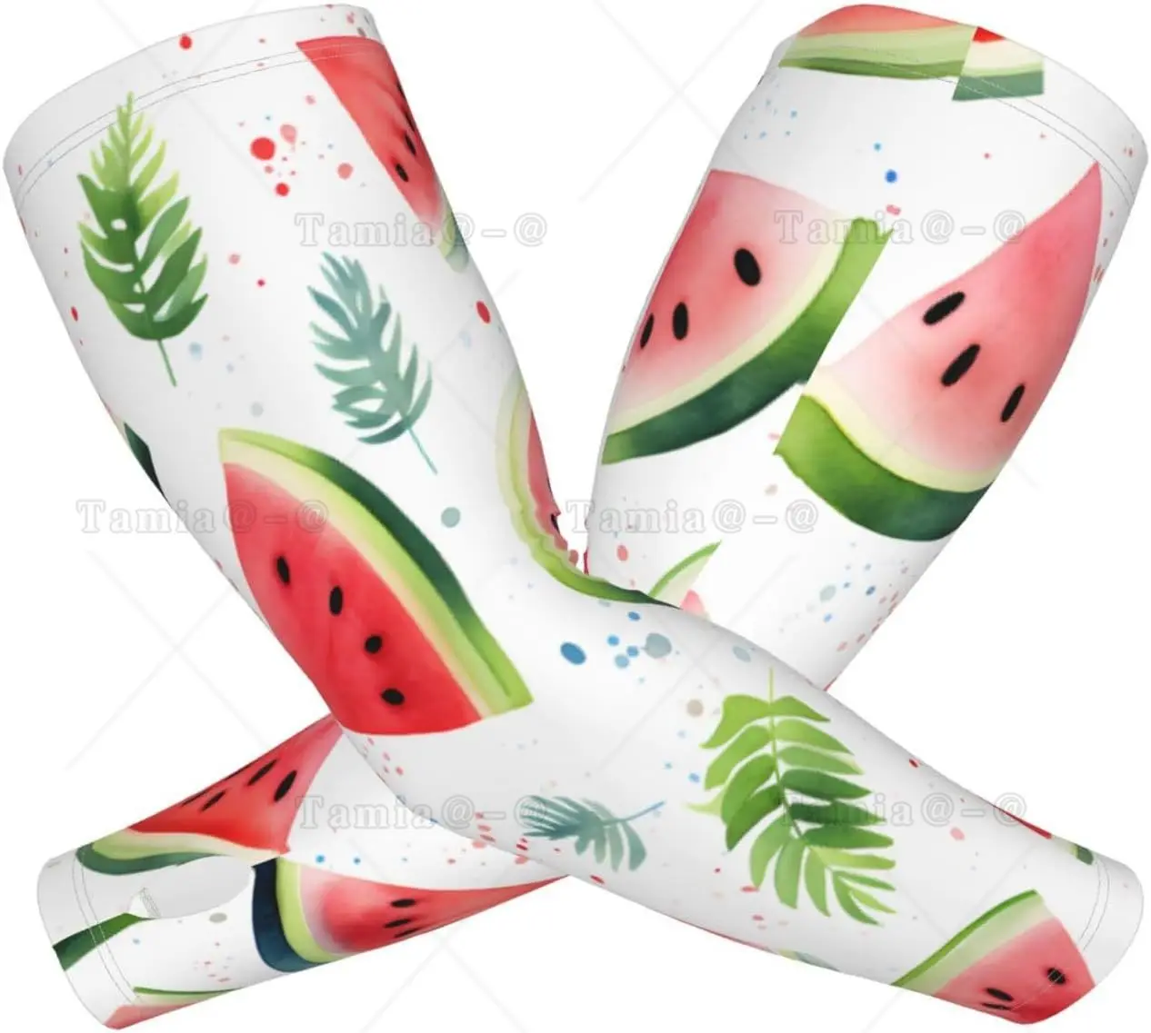 Садовые рукава, акварельные арбузные рукава для мужчин и женщин, дышащие, для закрытия рук, защита от солнца